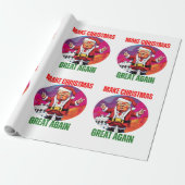 DONALD TRUMP - BUCHSTABE GESCHENKPAPIER (Ungerollt)