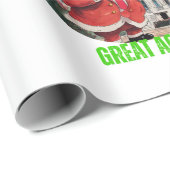 DONALD TRUMP - BUCHSTABE GESCHENKPAPIER (Rolleneckpunkt)