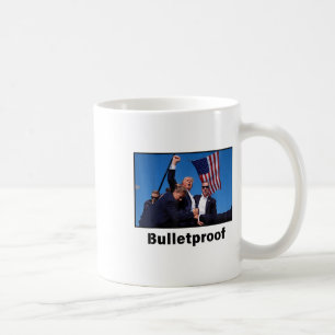 Donald Trump Bulletproof 2024 Präsidentschaftskand Kaffeetasse