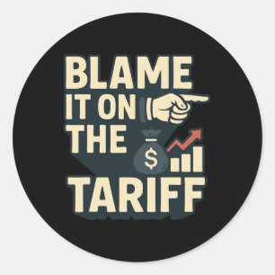 Donald Trump Business Owner Entreprene Runder Aufkleber