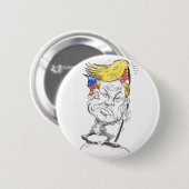 Donald Trump Button (Vorne & Hinten)