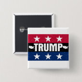 Donald Trump Button (Vorne & Hinten)