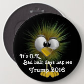 Donald Trump Button (Vorne & Hinten)