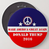 Donald Trump Button (Vorne & Hinten)