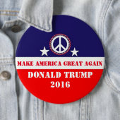 Donald Trump Button (Beispiel)