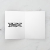 Donald Trump Cartoon Karte (Innenseite)