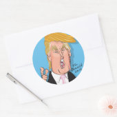 Donald Trump Cartoon Sticker (Umschlag)