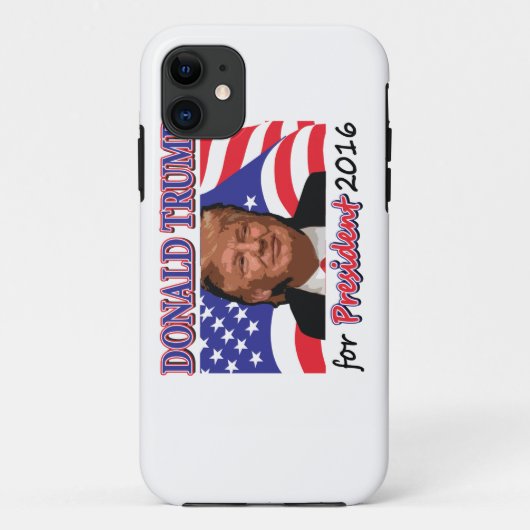 Donald Trump Case-Mate iPhone Hülle (Rückseite)
