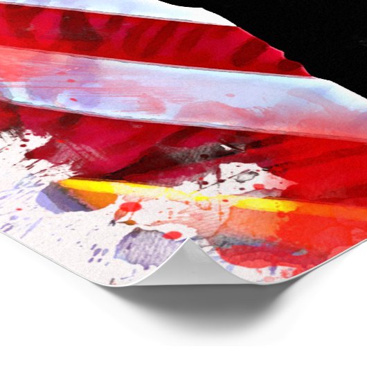 Donald Trump Celebration Poster (Ecke)