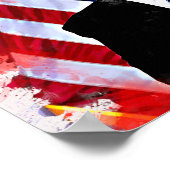 Donald Trump Celebration Poster (Ecke)