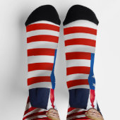 DONALD TRUMP CHRISTMAS 2024 SOCKS SOCKEN (Oben)