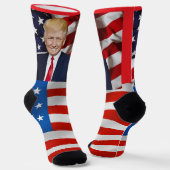 DONALD TRUMP CHRISTMAS 2024 SOCKS SOCKEN (Gewinkelt)