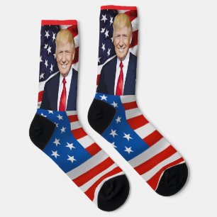 DONALD TRUMP CHRISTMAS 2024 SOCKS SOCKEN