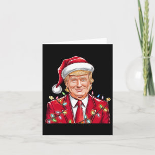 Donald Trump Christmas Funny Mega Weihnachtsmannmü Karte