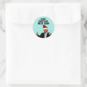 DONALD TRUMP CHRISTMAS GREAT WIEDER STICKER (Tasche)