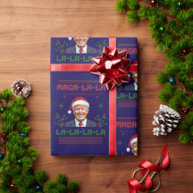 Donald Trump Christmas MAGA-La-La-La-La