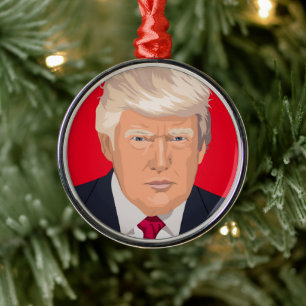 DONALD TRUMP CHRISTMAS Ornament
