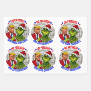 DONALD TRUMP-CHRISTMAS WRAPPING PAPIER