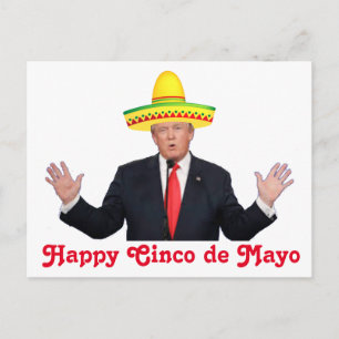 Donald Trump Cinco de Mayo Postkarte