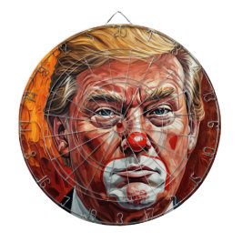 Donald Trump Clown Dartscheibe