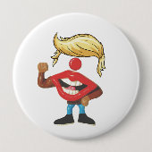 Donald Trump Clown Face Button (Vorderseite)
