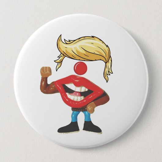 Donald Trump Clown Face Button (Vorderseite)