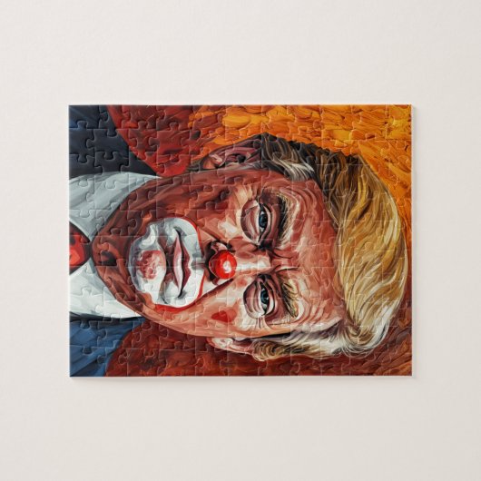 Donald Trump Clown Funny Puzzle (Horizontal)