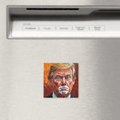 Donald Trump Clown Magnet (In Situ (Geschirrspüler))
