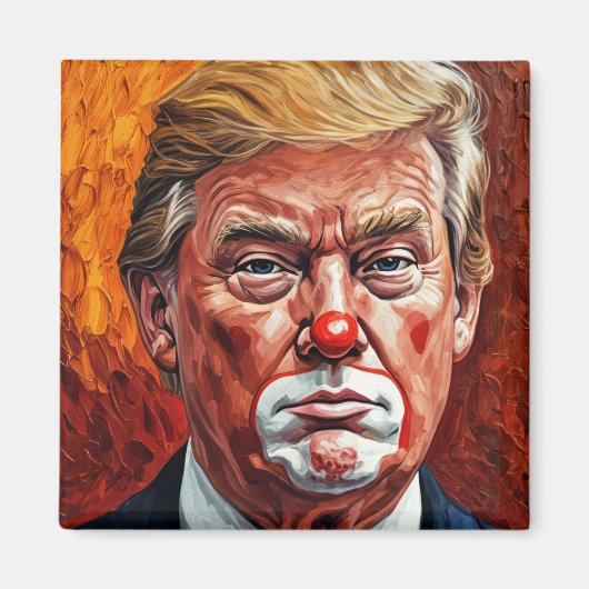 Donald Trump Clown Magnet (Vorne)