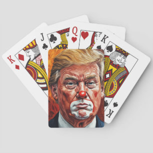 Donald Trump Clown Spielkarten
