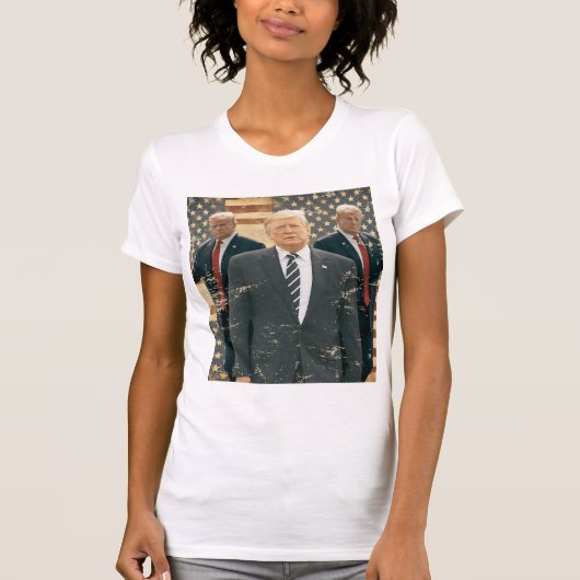 Donald Trump cooles Vintages Design-Shirt T-Shirt (Vorderseite)