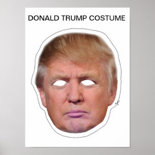 Donald Trump Costume Poster