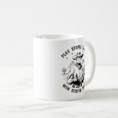 Donald Trump Cowboy - Spielen Sie Stupid Games Kaffeetasse (VorderseiteRechts)