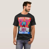 DONALD TRUMP- DADDY-ZUHAUSE T-Shirt (Vorne ganz)