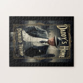 Donald Trump Daddys Zuhause Funny MAGA Movie Poste Puzzle (Horizontal)