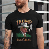 Donald Trump Daddys Zuhause-Tri-Blend-T-Shirt Tri-Blend Shirt