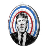 Donald Trump Dart Board Dartscheibe (Vorderseite rechts)