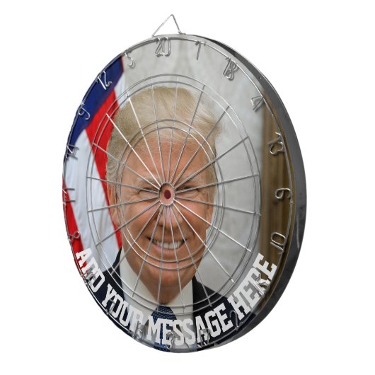 Donald Trump Dartscheibe (Vorderseite rechts)
