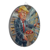 Donald Trump Dartscheibe (Vorderseite Links)