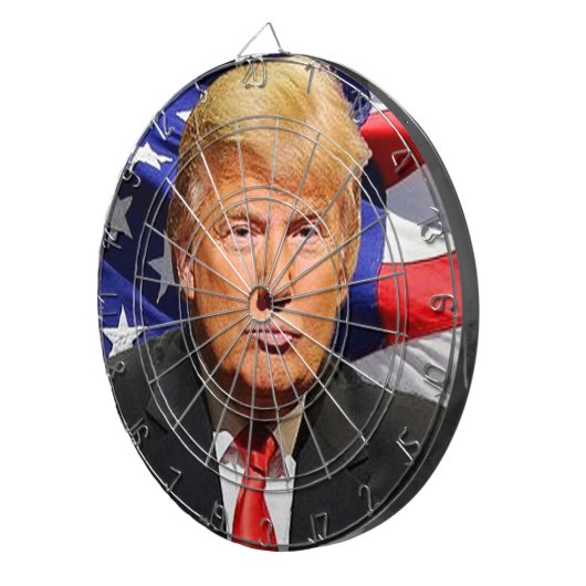 Donald Trump Dartscheibe (Vorderseite rechts)