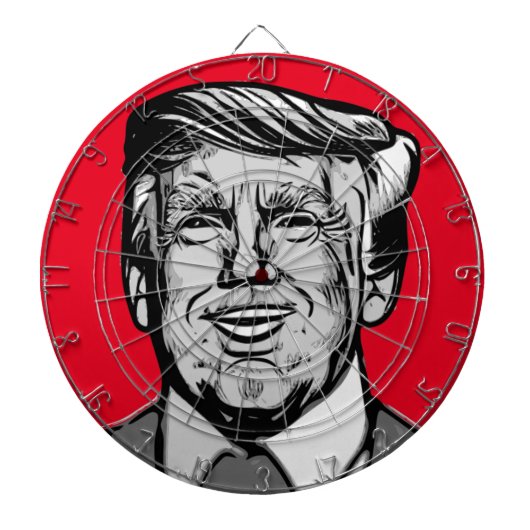 DONALD TRUMP DARTSCHEIBE (vorne)