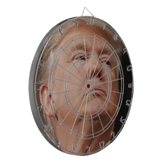 Donald Trump Dartscheibe (Vorderseite Links)