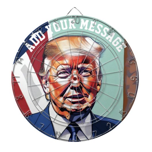 Donald Trump Dartscheibe (vorne)