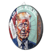 Donald Trump Dartscheibe (Vorderseite rechts)