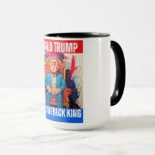 DONALD TRUMP - DAS COMEBACK KING TASSE (VorderseiteRechts)