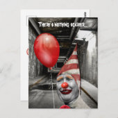 Donald Trump: Der Clown-Funny-Custom-Text Postkarte (Vorne/Hinten)