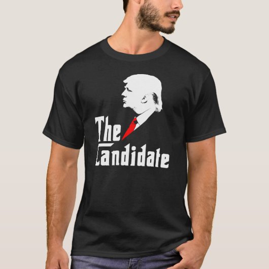 Donald Trump der Kandidat T-Shirt (Vorderseite)