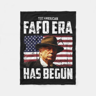 Donald Trump die amerikanische Fafo-Ära herum und Fleecedecke