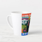 DONALD TRUMP - DIE REINIGUNG AMERIKAS, EINEN BEUTE MILCHTASSE (Linke Ecke)