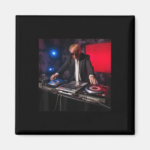 Donald Trump Dj zu den Turntable Magnet